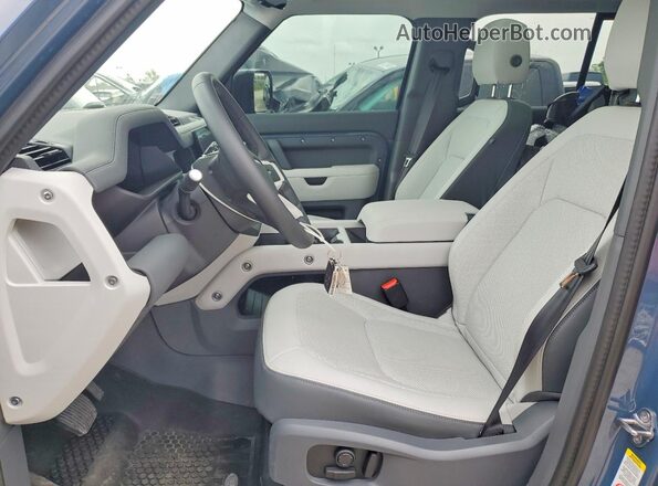 SALEJ7EX0S2406488 2025 LAND ROVER DEFENDER Blue Front interior view