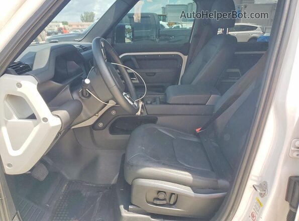 SALEJ7EX1R2250844 2024 LAND ROVER DEFENDER White წინა სალონის ხედი