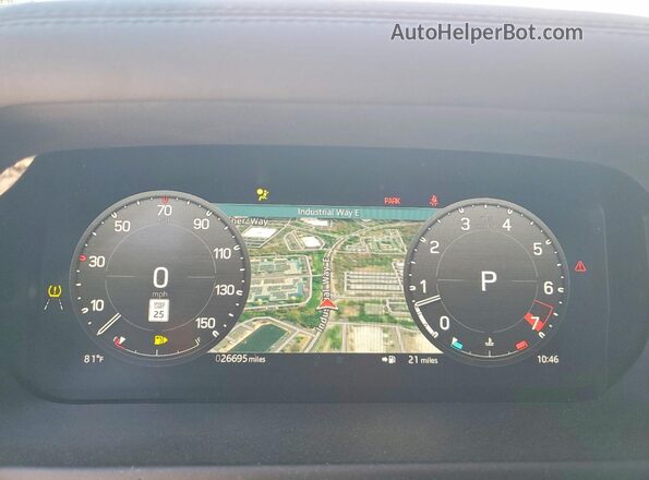 SALEJ7EX6R2309807 2024 LAND ROVER DEFENDER Белый Вид щитка приборов