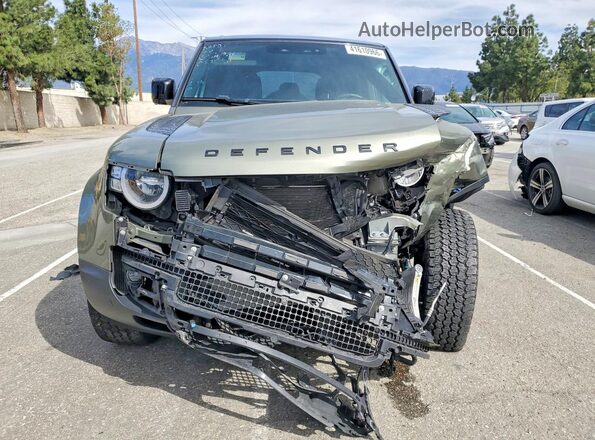 SALEJ7EX7P2204383 2023 LAND ROVER DEFENDER Green Вид спереду