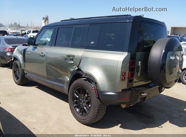 SALEJ7EX7P2204383 2023 LAND ROVER DEFENDER Green Trasero izquierdo