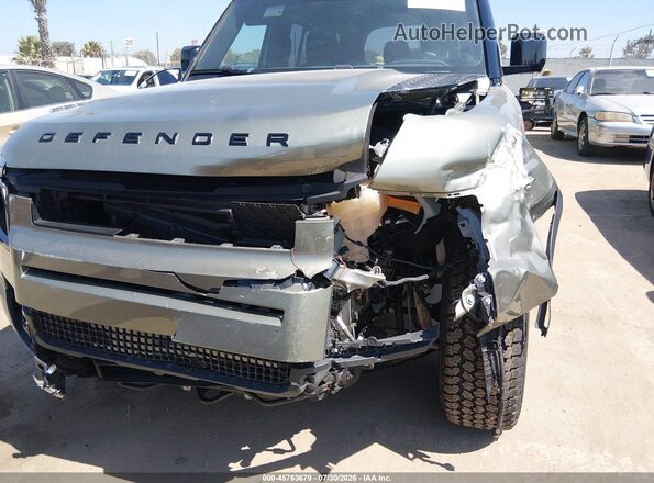 SALEJ7EX7P2204383 2023 LAND ROVER DEFENDER Green Vista frontal