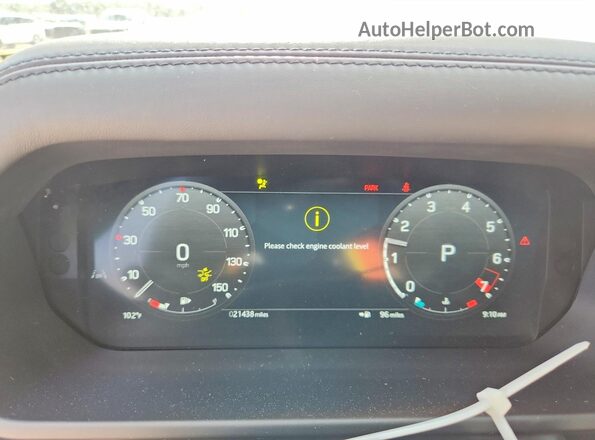 SALEJ7EX7S2367821 2025 LAND ROVER DEFENDER White Instrument cluster view