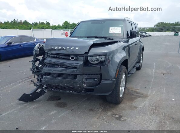 SALEJ7EX9S2364242 2025 LAND ROVER DEFENDER Gray Առջևի ձախ երեք քառորդ տեսարան