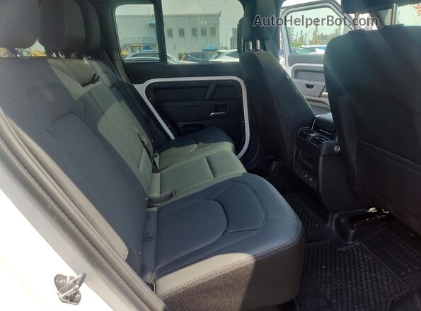 SALEJ7EX9S2370509 2025 LAND ROVER DEFENDER White უკანა სავარძლების ხედი