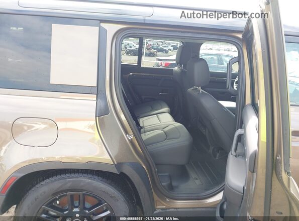 SALEJ7EXXS2469825 2025 LAND ROVER DEFENDER Brown Вид наклейки з VIN-кодом