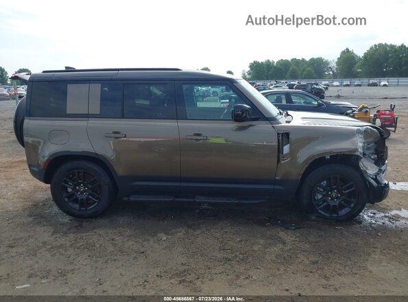 SALEJ7EXXS2469825 2025 LAND ROVER DEFENDER Brown Панорамний вид салону 360°
