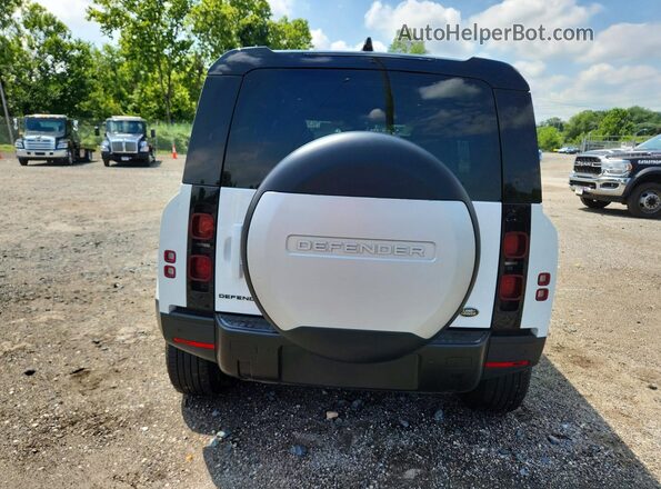 SALEJ7RX0N2071585 2022 LAND ROVER DEFENDER White უკანა ხედი