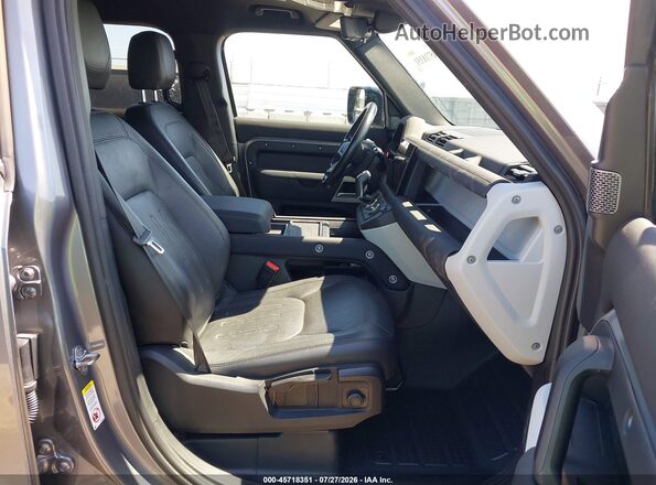 SALEJ7RX1N2079355 2022 LAND ROVER DEFENDER Серый Вид салона спереди