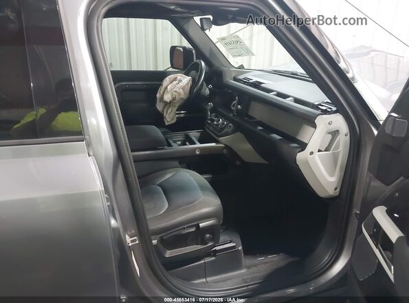 SALEJ7RX9M2038910 2021 LAND ROVER DEFENDER Gray Vista interior delantera