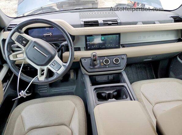 SALEJEEX2L2015705 2020 LAND ROVER DEFENDER Blue წინა პანელის ხედი