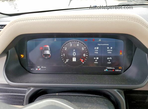 SALEJEEX2L2015705 2020 LAND ROVER DEFENDER Blue ხელსაწყოთა პანელის ხედი