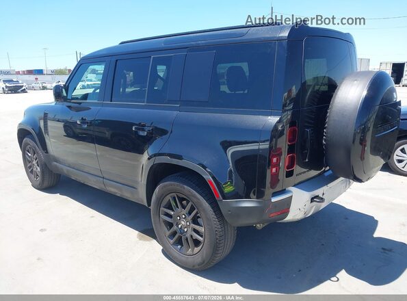SALEJEEX2S2385695 2025 LAND ROVER DEFENDER Black Trasero izquierdo