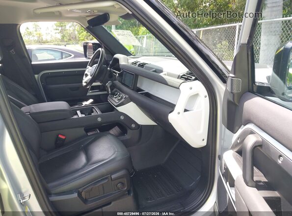 SALEJEEX8P2123686 2023 LAND ROVER DEFENDER Silver Vista interior delantera