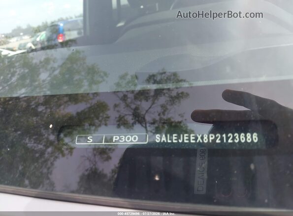 SALEJEEX8P2123686 2023 LAND ROVER DEFENDER Silver Vista del compartimento del motor