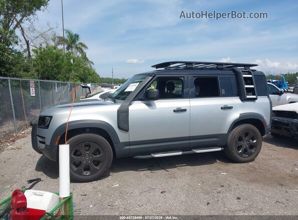 SALEJEEX8P2123686 2023 LAND ROVER DEFENDER Silver Vista interior de 360 grados