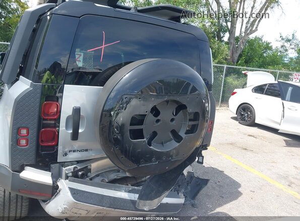 SALEJEEX8P2123686 2023 LAND ROVER DEFENDER Silver Vista frontal