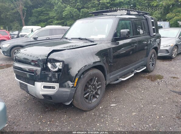 SALEJFEU2P2172751 2023 LAND ROVER DEFENDER Black Vista tres cuartos delantera izquierda