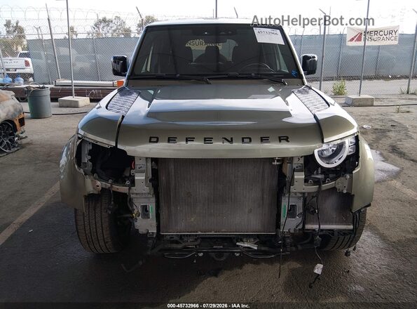 SALEKERX6N2074623 2022 LAND ROVER DEFENDER Зеленый Вид задней части салона
