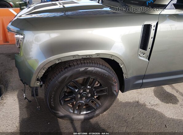 SALEKERX6N2074623 2022 LAND ROVER DEFENDER Зеленый 
