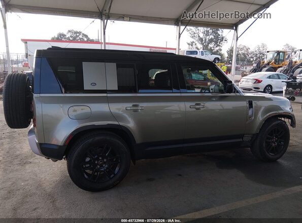 SALEKERX6N2074623 2022 LAND ROVER DEFENDER Зеленый Панорамный вид салона 360°