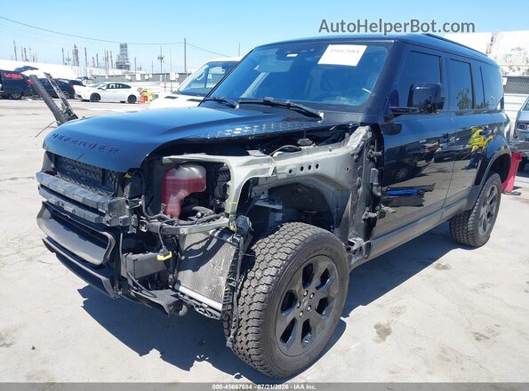 SALEP7EU6L2015884 2020 LAND ROVER DEFENDER Black Vista tres cuartos delantera izquierda