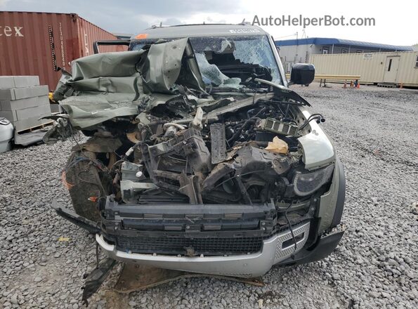 SALEP7EU7L2031852 2020 LAND ROVER DEFENDER Green Вид спереду