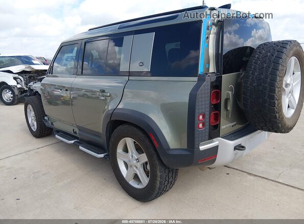 SALEP7RUXM2048060 2021 LAND ROVER DEFENDER Green Trasero izquierdo