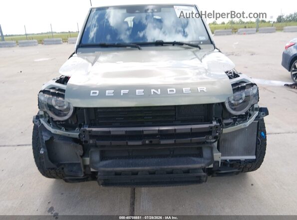 SALEP7RUXM2048060 2021 LAND ROVER DEFENDER Green Vista del cuadro de instrumentos