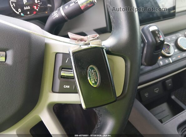 SALEP7RUXM2048060 2021 LAND ROVER DEFENDER Green Vista del salpicadero