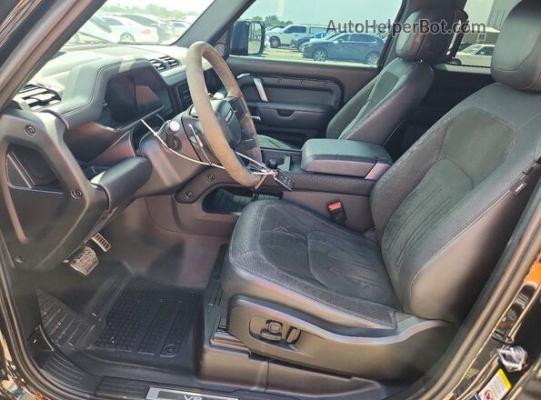 SALEW6RE9N2106182 2022 LAND ROVER DEFENDER Black Front interior view