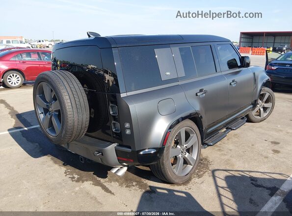 SALEWEEE0R2314652 2024 LAND ROVER DEFENDER Black Tył prawy