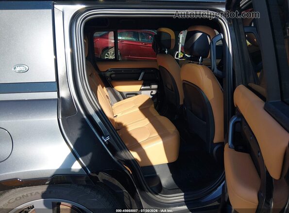 SALEWEEE0R2314652 2024 LAND ROVER DEFENDER Black Widok naklejki z numerem VIN
