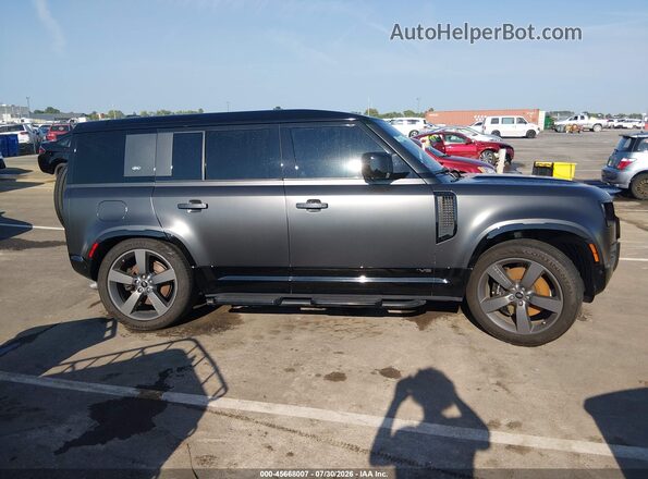 SALEWEEE0R2314652 2024 LAND ROVER DEFENDER Black Widok wnętrza z tyłu