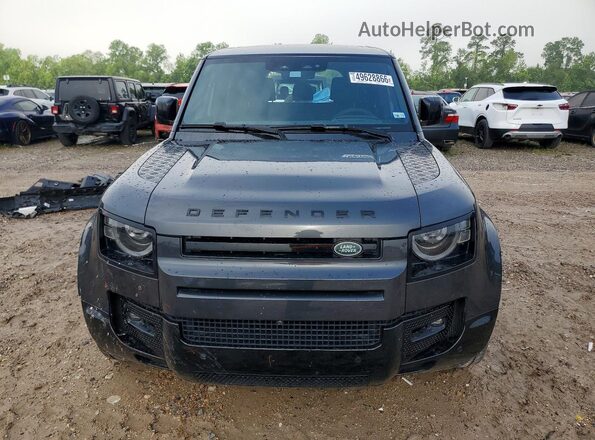 SALEWEEE1P2194356 2023 LAND ROVER DEFENDER Gray Front view
