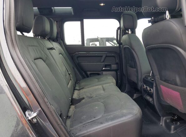 SALEWEEE1P2194356 2023 LAND ROVER DEFENDER Gray Rear interior view