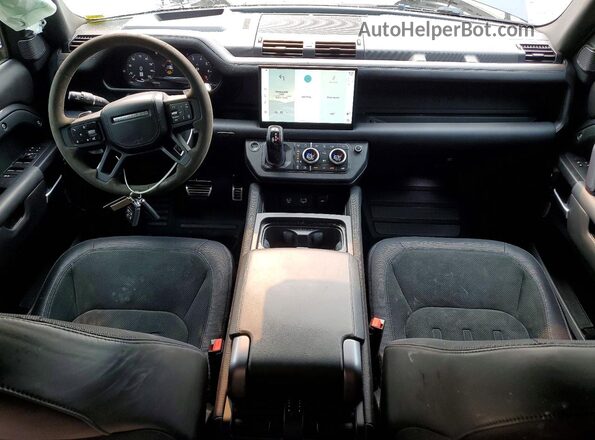 SALEWEEE6P2122343 2023 LAND ROVER DEFENDER Charcoal Vista del salpicadero