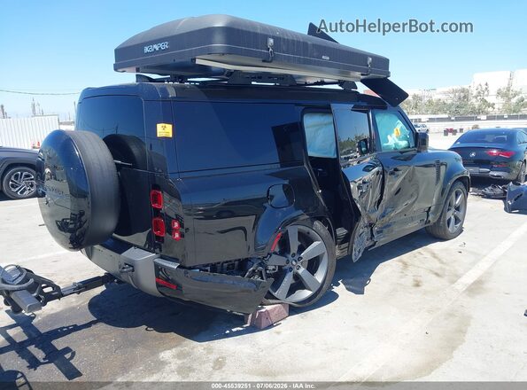 SALEWFEU1R2260985 2024 LAND ROVER DEFENDER Black Tył prawy