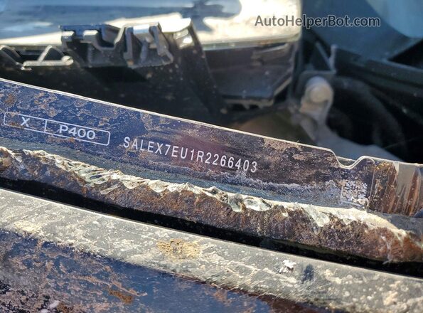 SALEX7EU1R2266403 2024 LAND ROVER DEFENDER Charcoal Вид наклейки з VIN-кодом