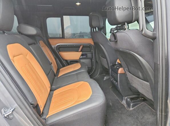 SALEX7EU9P2161038 2023 LAND ROVER DEFENDER Gray Rear interior view