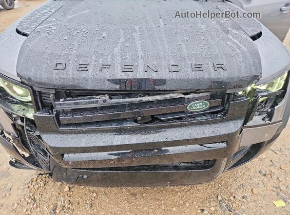 SALEX7EU9P2161038 2023 LAND ROVER DEFENDER Gray Engine compartment view