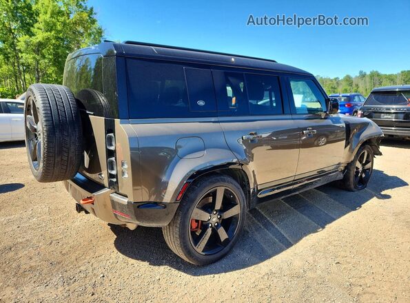 SALEX7RU7M2054513 2021 LAND ROVER DEFENDER Tan უკანა მარჯვენა