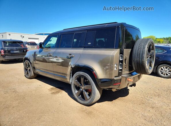 SALEX7RU7M2054513 2021 LAND ROVER DEFENDER Tan უკანა მარცხენა