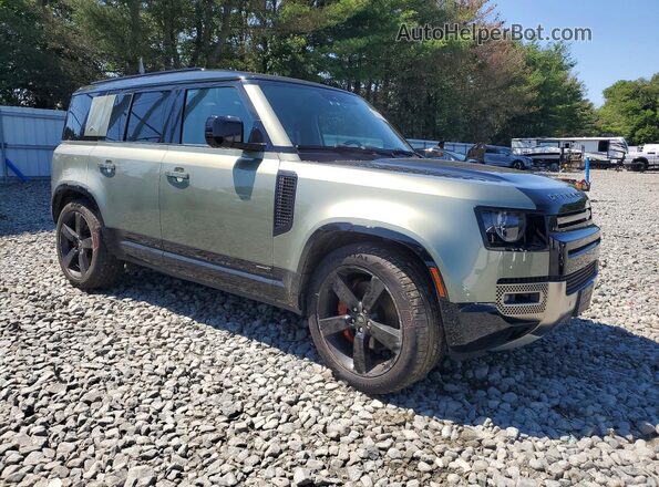 SALEXEEU1L2028790 2020 LAND ROVER DEFENDER Зеленый Передняя правая четверть