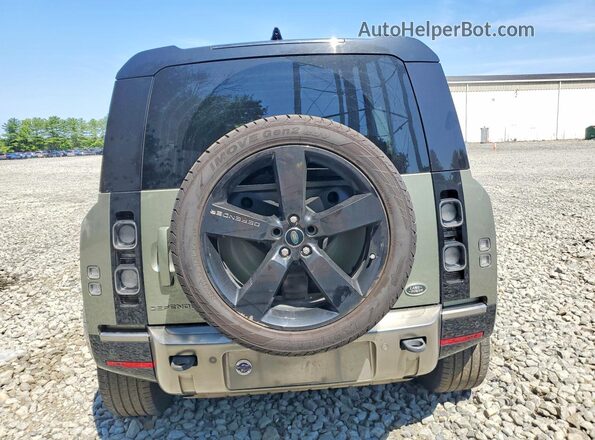 SALEXEEU1L2028790 2020 LAND ROVER DEFENDER Зеленый Вид сзади
