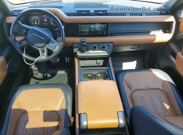 SALEXEEU1L2028790 2020 LAND ROVER DEFENDER Зеленый Вид панели приборов