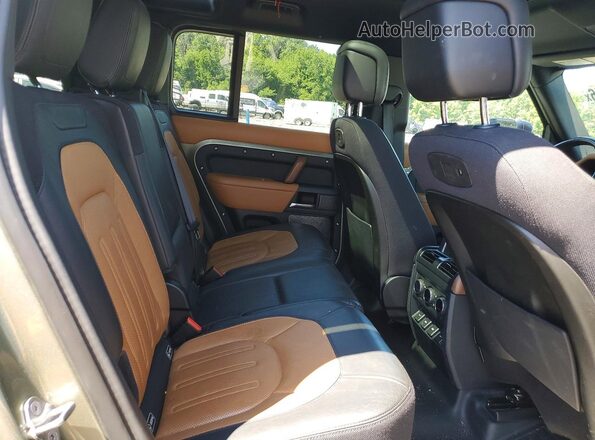 SALEXEEU1L2028790 2020 LAND ROVER DEFENDER Зеленый Вид задних сидений