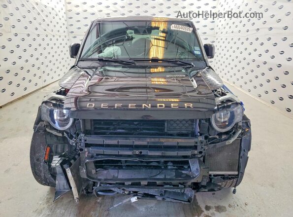 SALEXEEU5P2148064 2023 LAND ROVER DEFENDER Black Front view