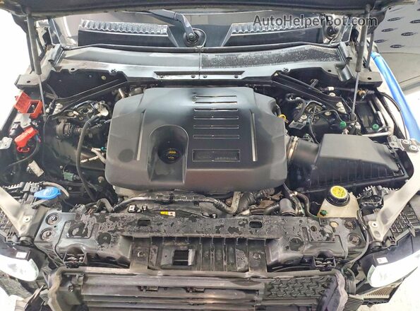 SALEXEEU5P2148064 2023 LAND ROVER DEFENDER Black Engine compartment view