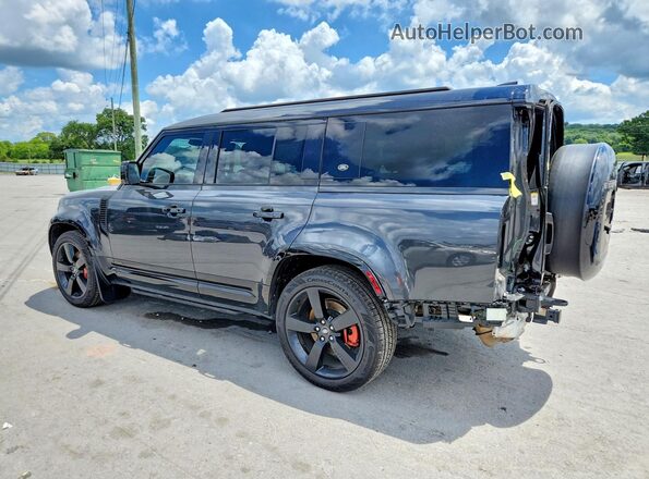 SALEXFEU6R2294885 2024 LAND ROVER DEFENDER Charcoal Задня ліва чверть